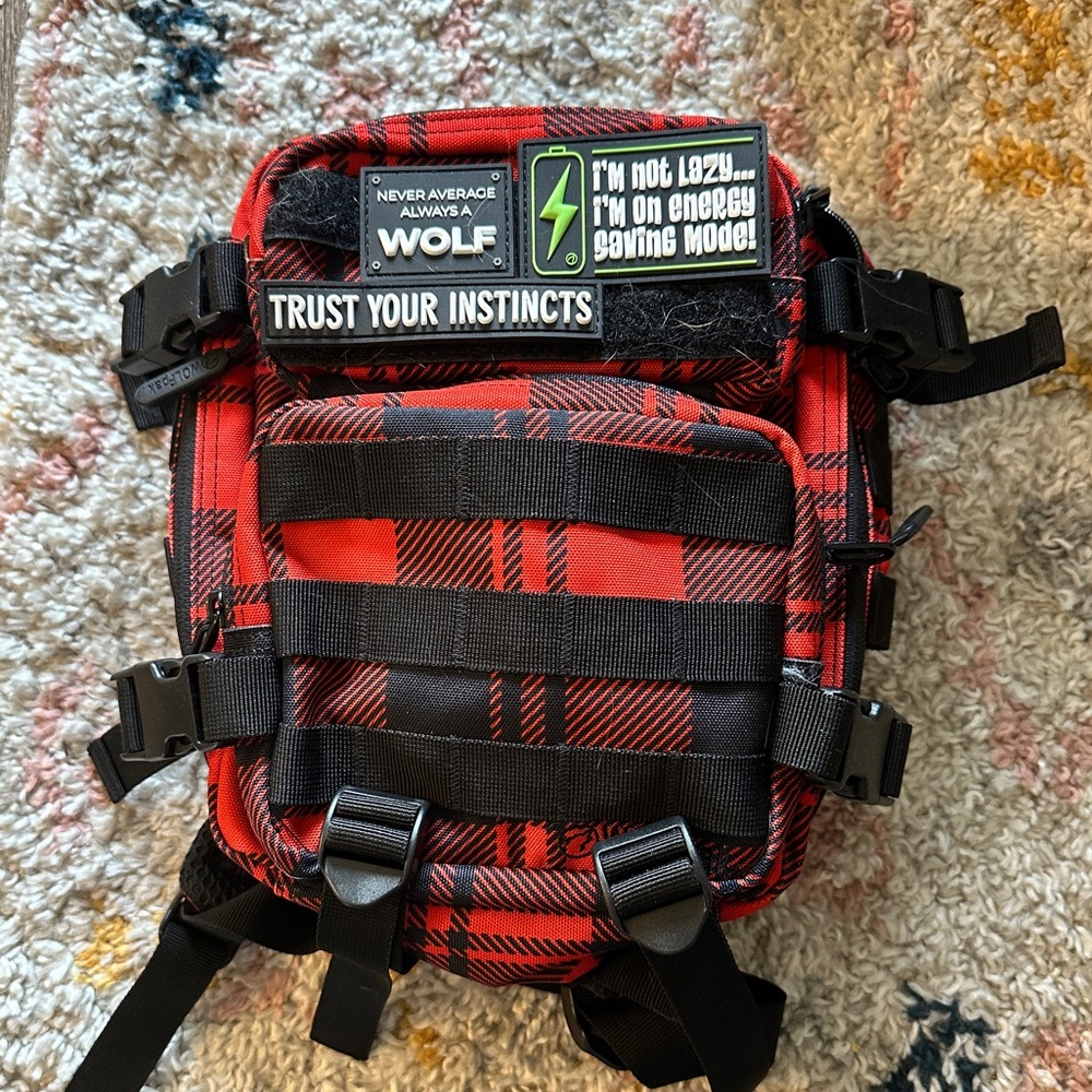Wolfpack mini 9L Backpack- PATCHES INCLUDED!